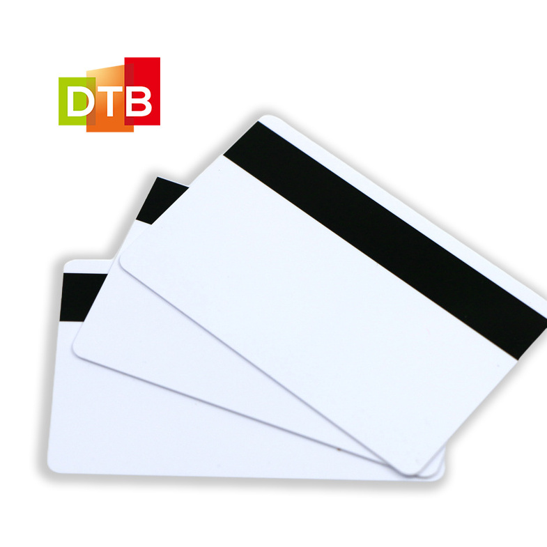 Custom Printable Blank Magnetic stripe Card Wholesale Blank Stripe Smart ID/IC Card Credit Card Size