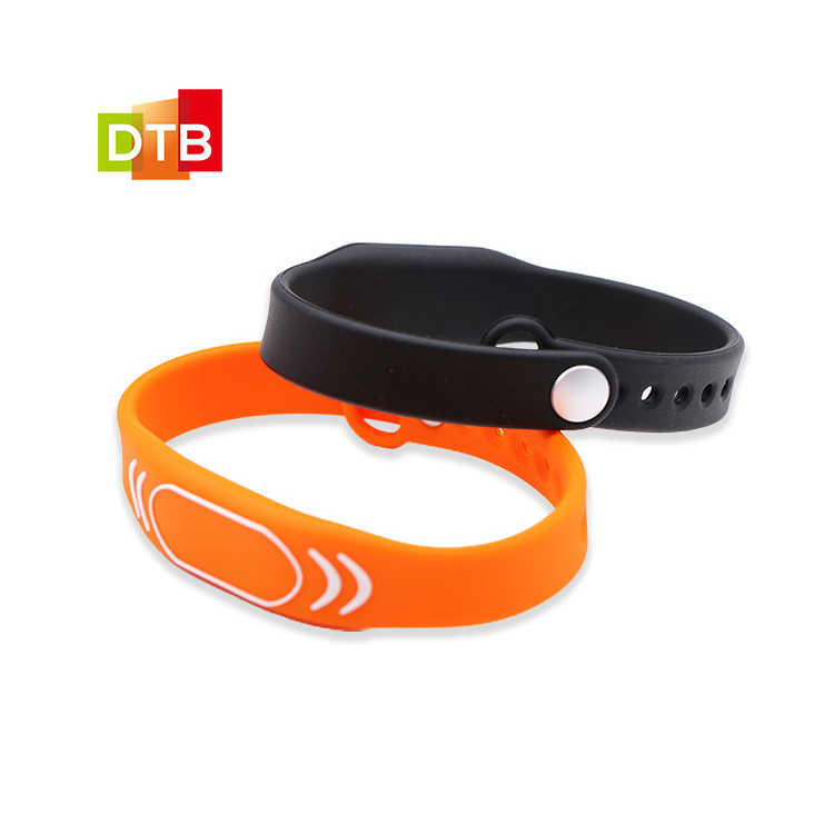 DTB Adjustable NFC Sports Wristband Bracelet RFID Band