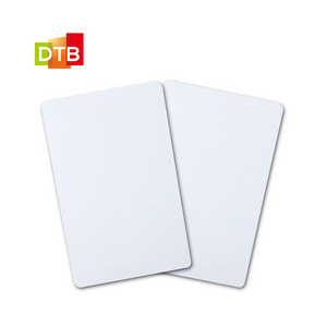 Printable NFC Blank Card with F08 chip RFID Card Ntag213 Ntag215 Ntag216 Chi Pvc Blank Smart cards