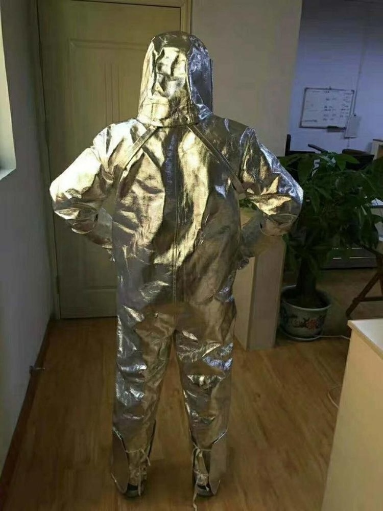 High Temperature resistant suit aluminized fire performance clothing