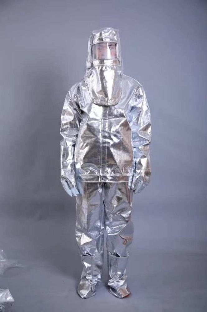 high temperature heat insulation suit with aluminum foil