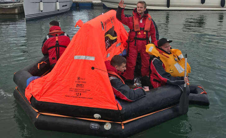 Custom OEM Marine Survival Open Reversible rafts inflatable life raft with 25 10 person liferaft