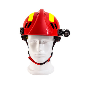 High Quality Fire Helmets Rescue Equipment Fire Helmets with Flashlight Lights