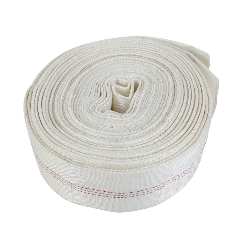 Fire Fighting Polyester Lined Polyester Jacket Hydrant Fire Hose 2 Inch 20m 8 Bar