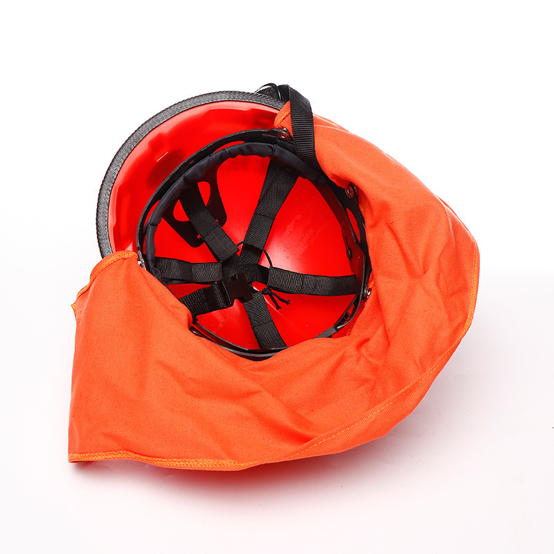 Flame Retardant Forest Fire Insulation Rescue Crash Helmet with Flashlight