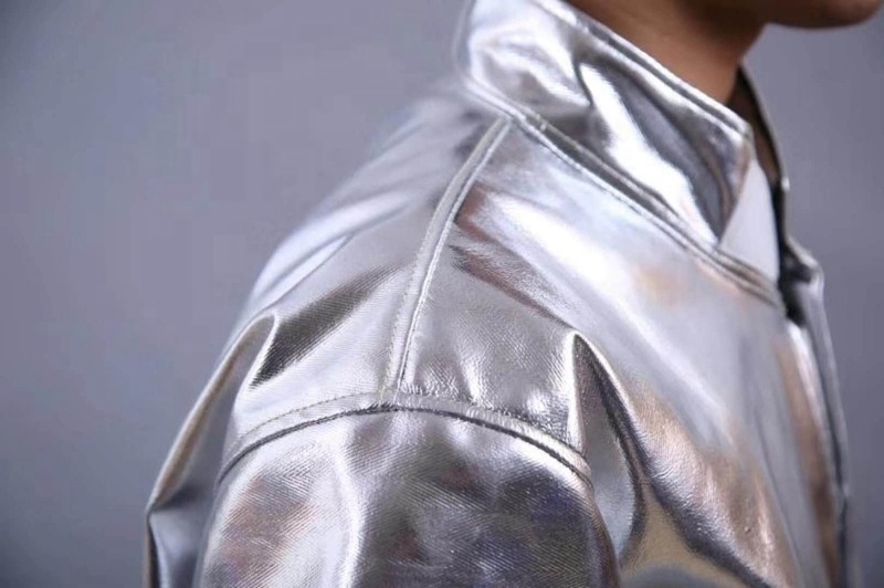 high temperature heat insulation suit with aluminum foil