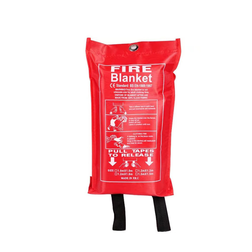 Waterproof Fiberglass Large Size Car Emergency Fire Blanket for Vehicles Electric Cars and Forklifts