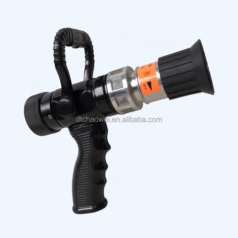 high pressure fire fighting jet spray adjustable multi-purpose water hose nozzle