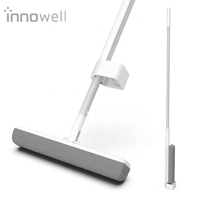 Innowell hands free 180 degree rotating super absorbent PU sponges Floor Mop Household Cleaning supplies  tools iron