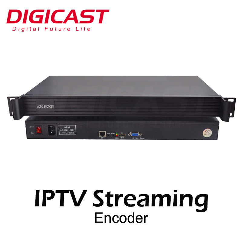 DIGICAST Video Hardware HD H.265 Live Broadcasting Encoder IPTV Streaming Server For IPTV OTT System