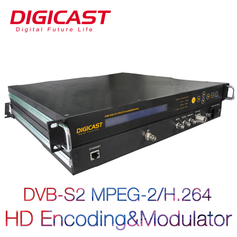 Modulator Broadcasting Equipment IPTV Dvbs2 IPTV Streaming Server Digital TV Encoder Modulator