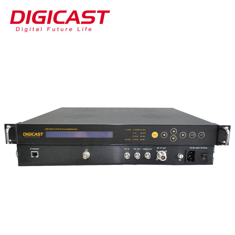 Modulator Broadcasting Equipment IPTV Dvbs2 IPTV Streaming Server Digital TV Encoder Modulator