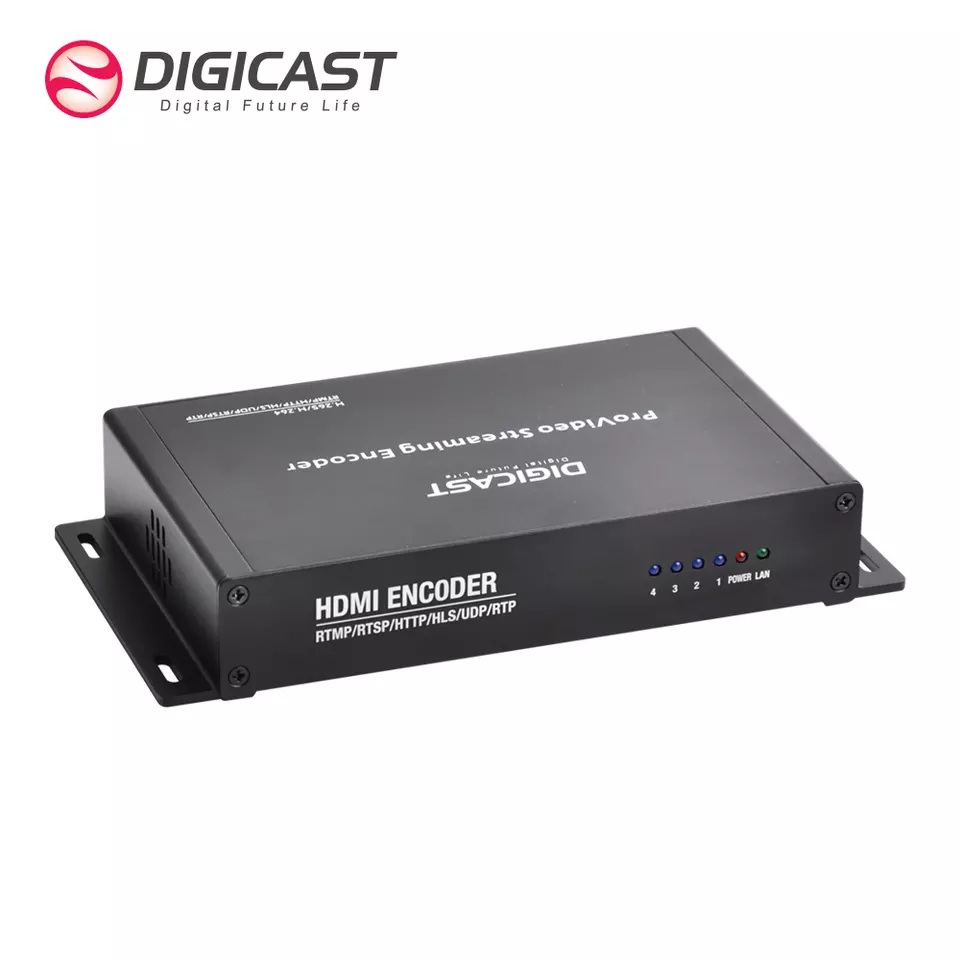 DMB-8904A-EC 4 Channels H.264/H.265 Full HD 1080P@30fps Video Encoder