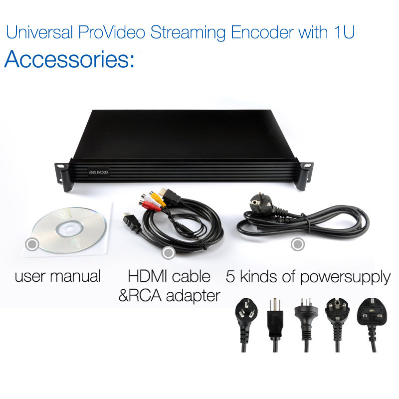 DIGICAST Video Hardware HD H.265 Live Broadcasting Encoder IPTV Streaming Server For IPTV OTT System