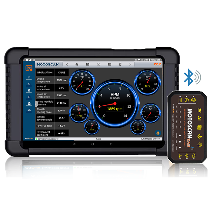 Motoscan Tab Diagnostic SmartKey Tool Dimension (LxWxH): 23x26x13 cm (tablet not included)