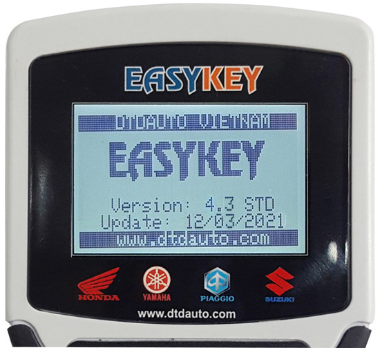 Easykey Motorcycle Key Programmer Read KEYID from IC/ ECM Reset to New immobilizer system & Smartkey tool wiring diagram