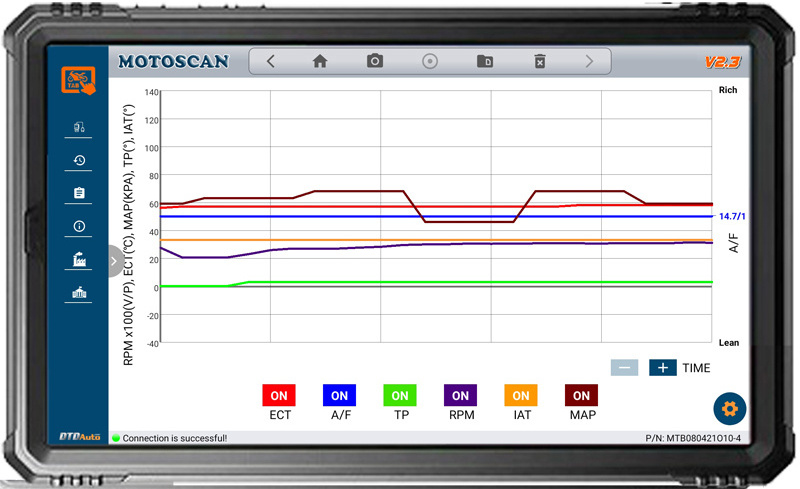 Motoscan Tab Special Version diagnostic tools motorcycle Smartkey tool Read all KEYID# and ECMID from vehicle SCU