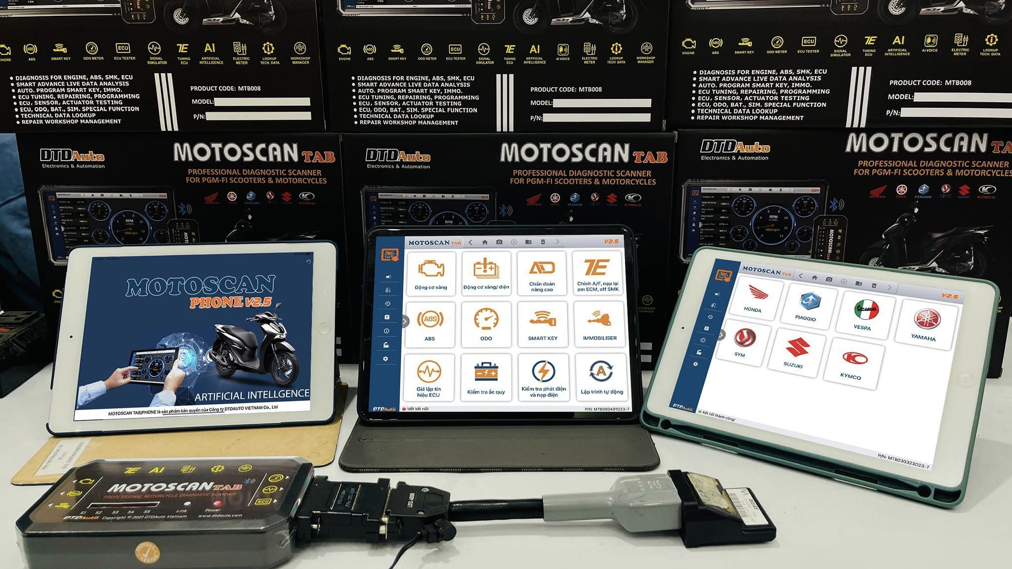 MOTOSCAN TAB Diagnostic Scanner Upgrade original ECM & Upload tuning ECM firmware by sample remap files