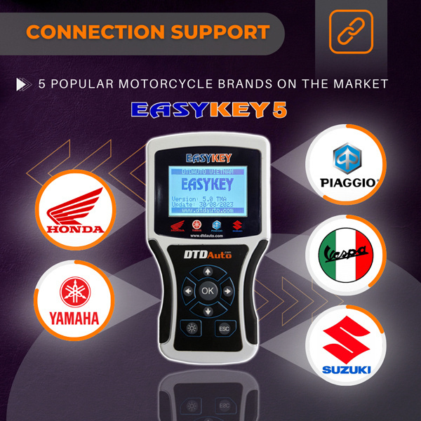 Easykey - FOB Reader Motorcycle diagnostic tools Smartkey tool  Update Quick Key Registration Function by Direct Data Edit