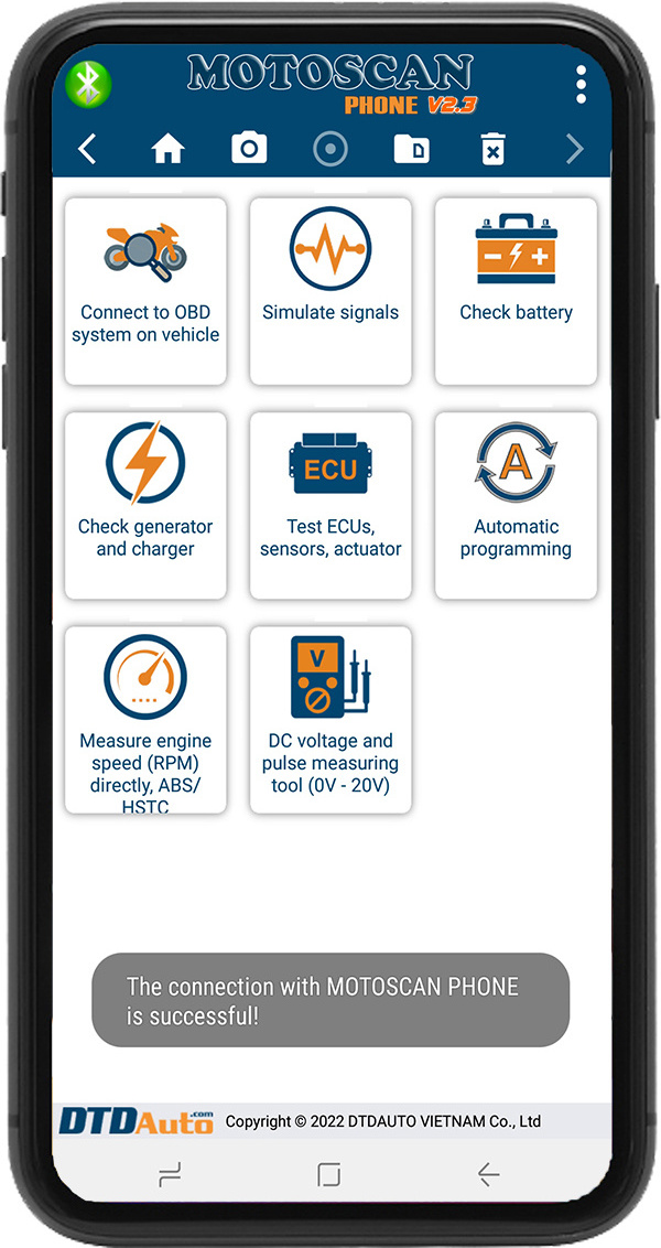 Motoscan Phone Full Option Useful Vehicle Tools Help Diagnose And Repair Electronic And Electrical Systems For New Generation