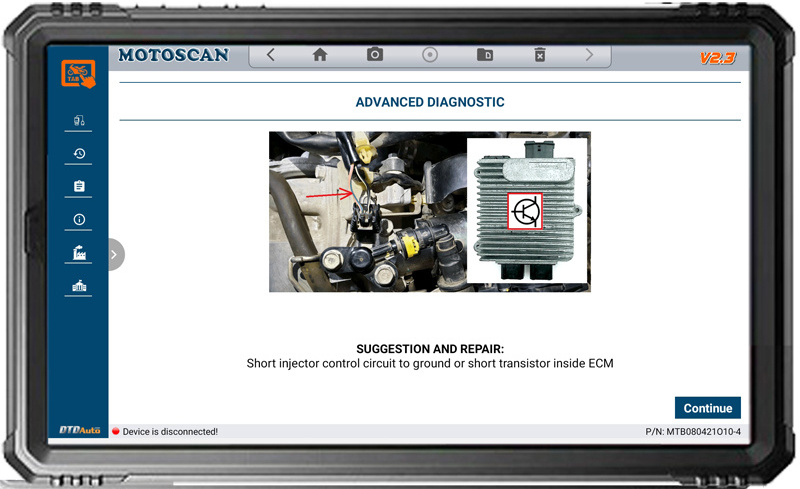 Motoscan Tab Special Version diagnostic tools motorcycle Smartkey tool Read all KEYID# and ECMID from vehicle SCU