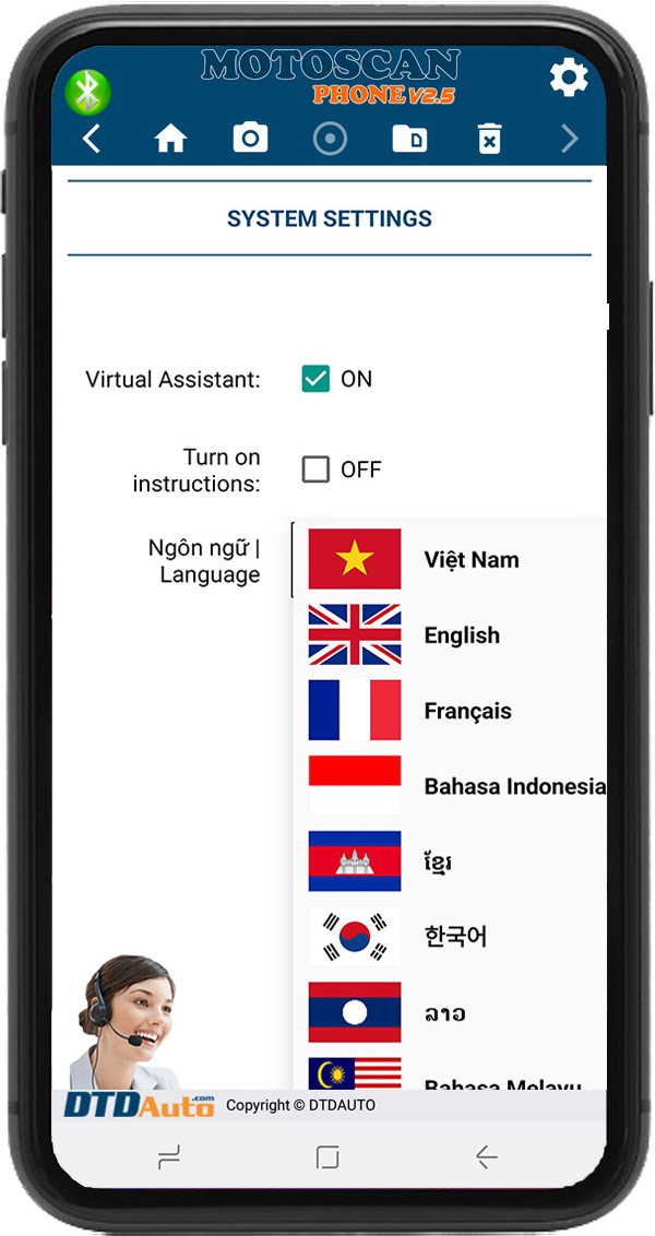 Motoscan Phone 2023 Smart Device To Diagnose Voltage and Value of Oxygen Sensor (O2S)