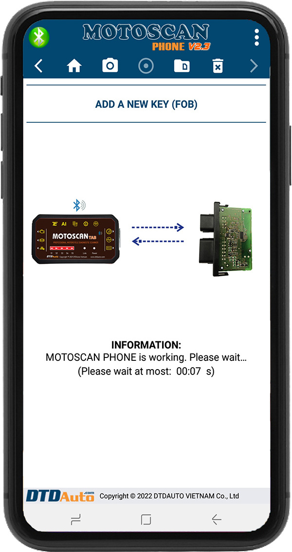 Motoscan Phone Full Option Measure engine speed (RPM) for all carburetors and PGM-FI/FI with DIY ECU motorbikes