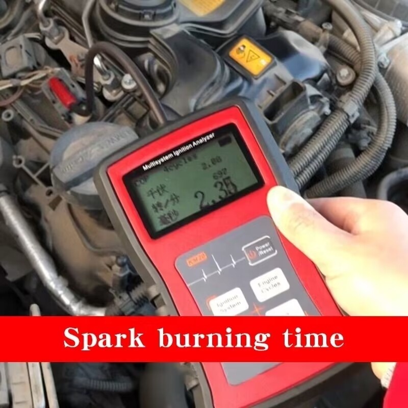 Multi-System Engine Ignition Analyzer Ignition Coil Tester with Capacitive Sensor Spark Plug Analysis Gasoline Engine