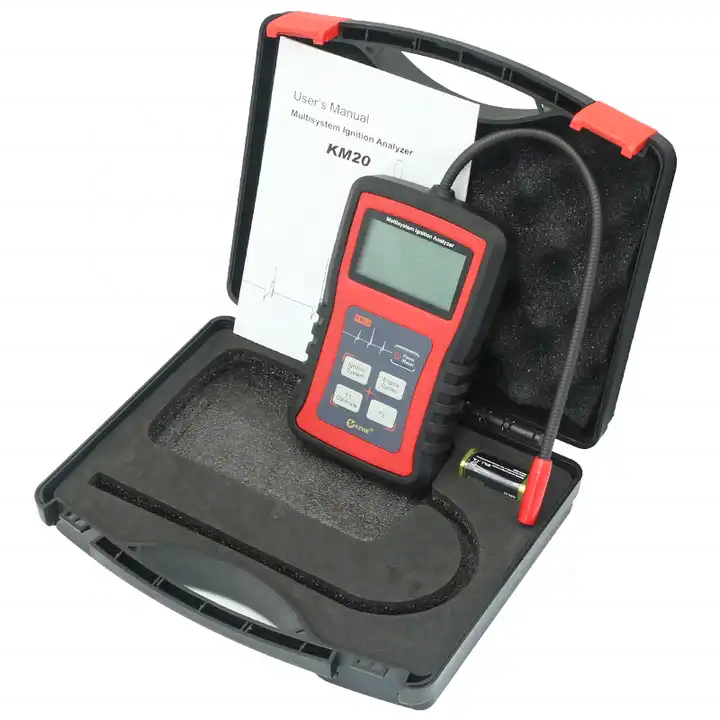 Multi-System Engine Ignition Analyzer Ignition Coil Tester with Capacitive Sensor Spark Plug Analysis Gasoline Engine