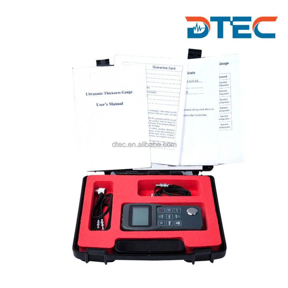 DTEC DT210 Digitally Ultrasonic Thickness Gauge,High Precision 0.1mm,measure metal thickness