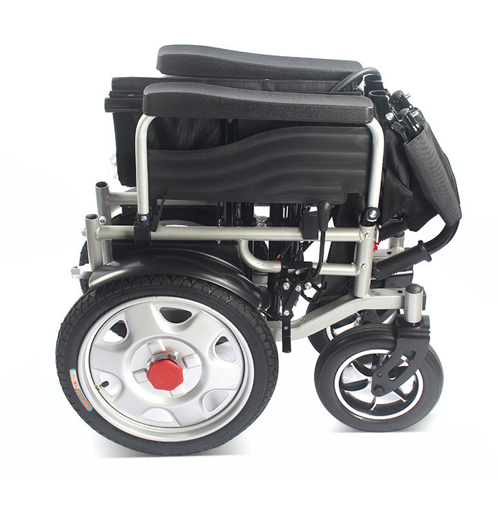 Front Wheel Drive Climbing Folding Portable the elderly people disabled breathable reinforced safety Ramp Electric Wheelchair