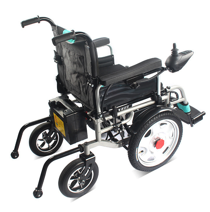 Front Wheel Drive Climbing Folding Portable the elderly people disabled breathable reinforced safety Ramp Electric Wheelchair