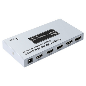 DTECH 4k 60hz EDID HDCP v1.4 audio and video 1 in 4 out 1X4 splitter HDMI