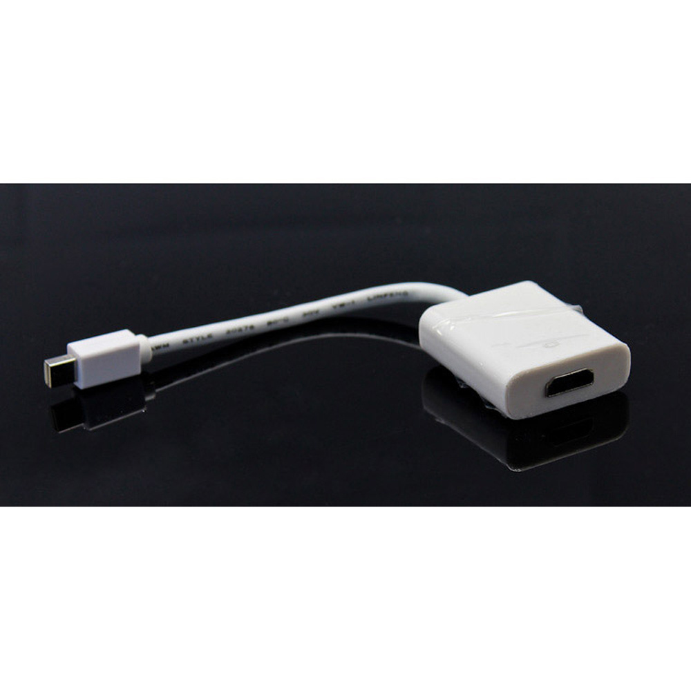 DTECH HD mini display port to HDMI cable 20cm 1080p DP to hdmi cable for printer scanner laptop