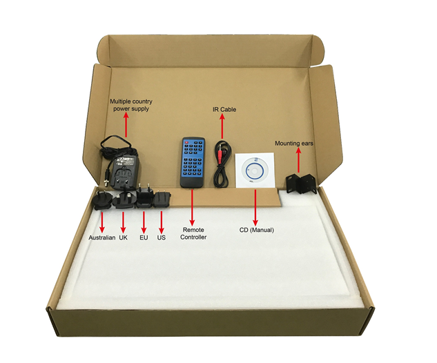 DTECH 4kx2k HDMI 2.0 matrix switch 8x8 8 HDMI inputs 8 HDMI outputs digital audio support RS232 IP IR web GUI HD matrix