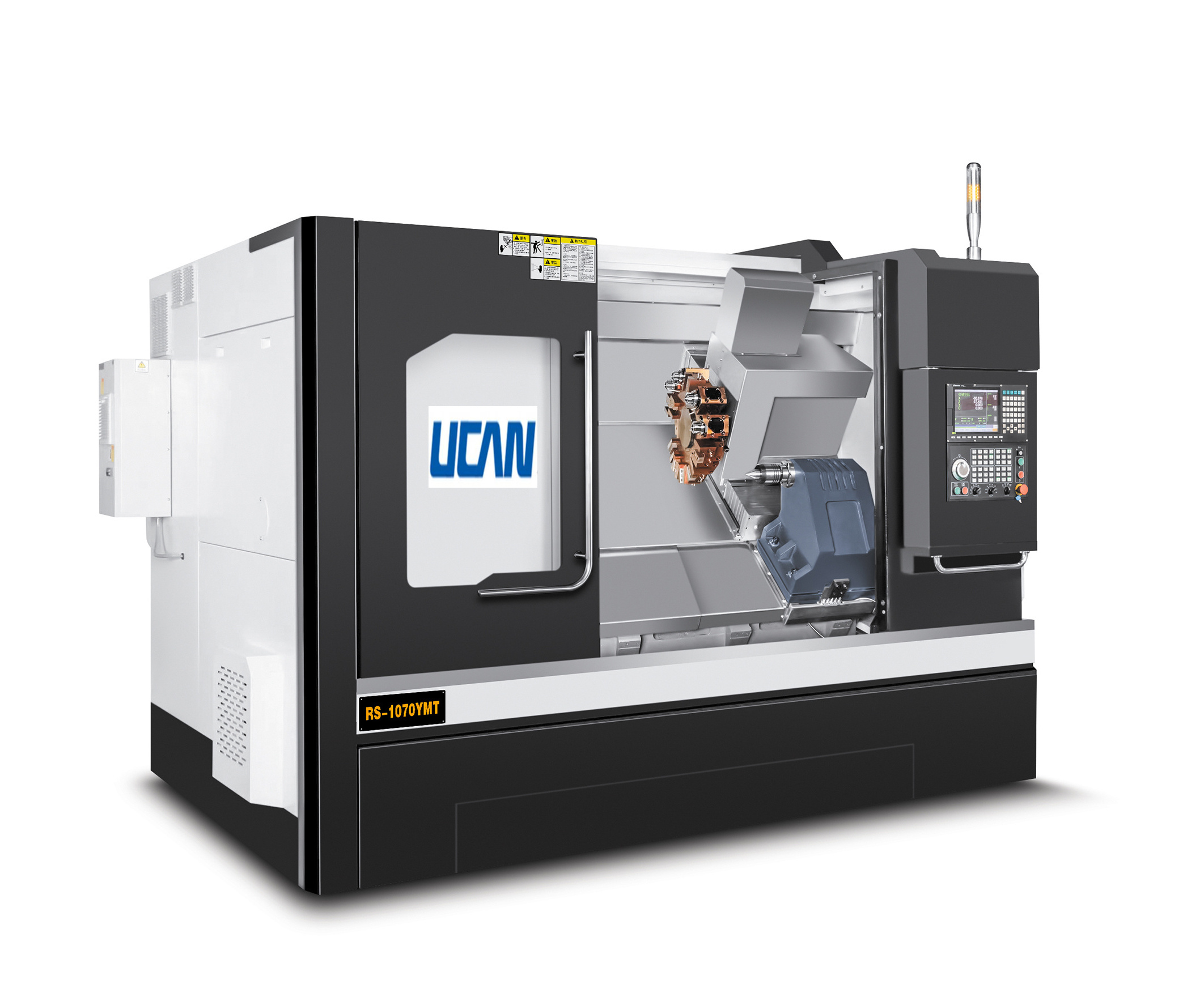 Best Selling High Rigidity Omnipotent Cnc Lathe 5 Axis Inclined Spindle Lathe Machine For Metal Automatic Lathe Mini Cnc Machine