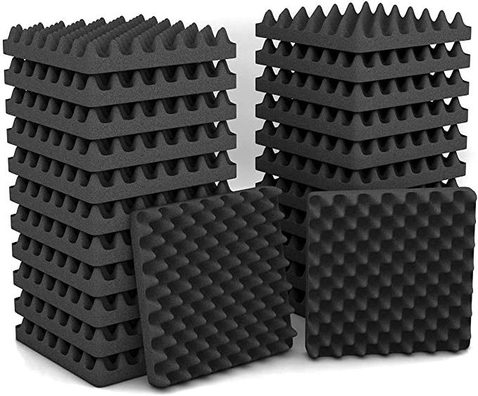 Egg foam fireproof sound-absorbing board is suitable for recording studio home office wall and ceiling