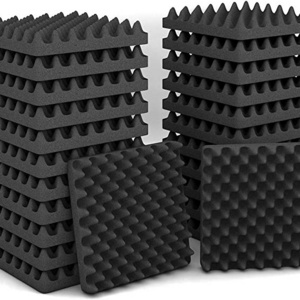 Egg foam fireproof sound-absorbing board is suitable for recording studio home office wall and ceiling