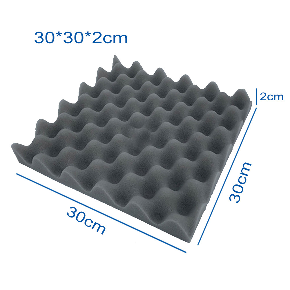 Egg foam fireproof sound-absorbing board is suitable for recording studio home office wall and ceiling