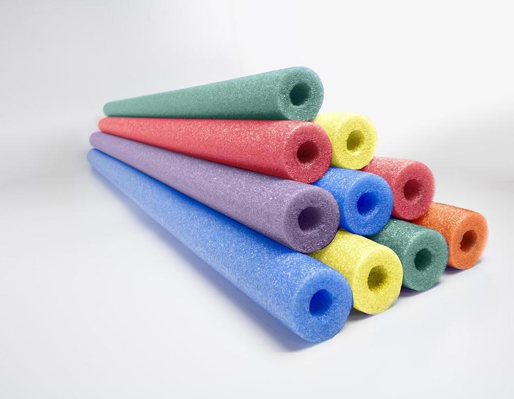 EPE Materia Foam Polyethylene Foam Noodles Colorful Hollow Protective Foam Padding Roll Tubes