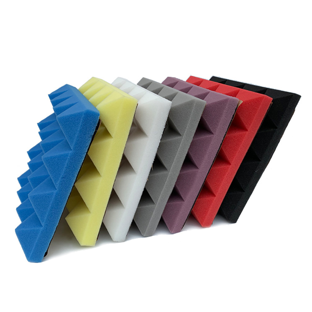 2 Inches Thick Sound Proof Padding for Wall Pyramid Acoustic Foam Panels