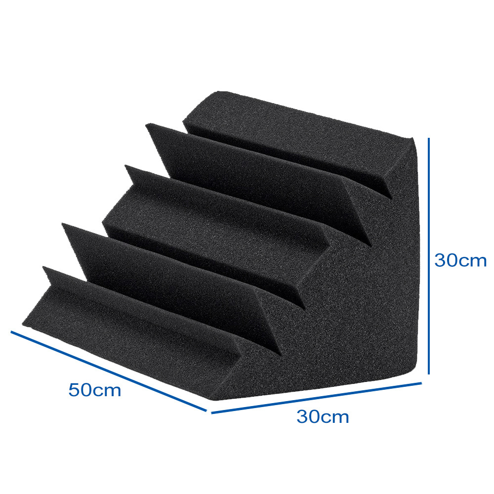 Newly Diffuser Panel Acoustics Bass Trap Foam Corner Cube Bass Studio Foam