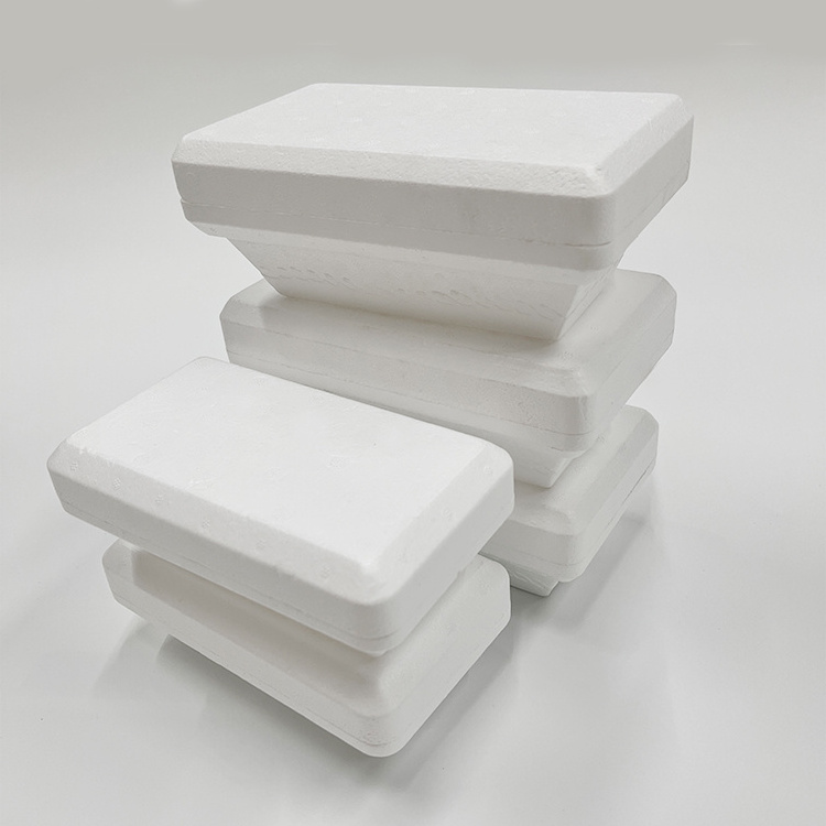 customized  Factory Prices Foam Eps Expandable Polystyrene Beads Resin Raw Material EPS foam inserts EPP  Cake Box ice cream box