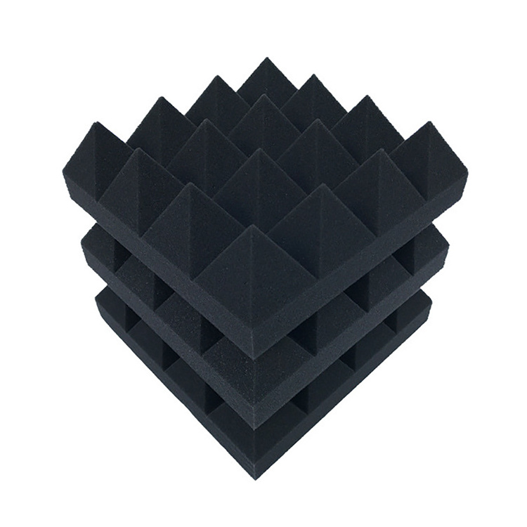 High-density Wedge-shaped Noise Reduction Sponge Studio Sound Insulation Wall Panel Safety Fireproof Sound-absorbing Foam