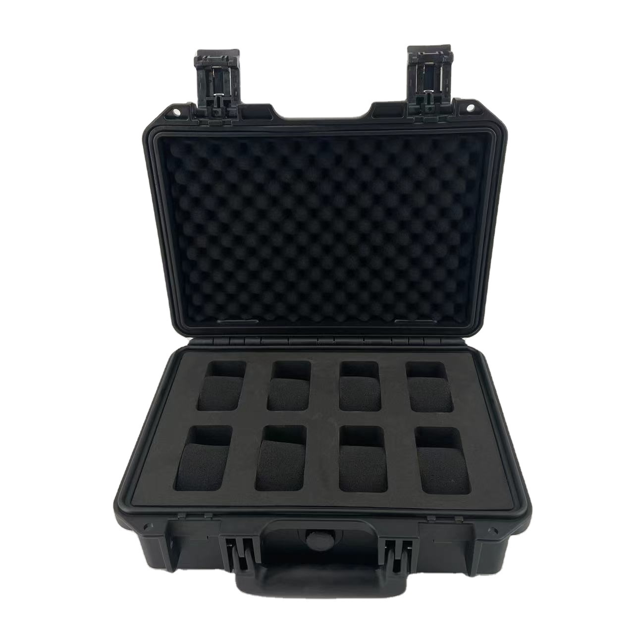 valigia porta orologi Hard Pelican Case Plastic ABS Waterproof Plastic Carrying Case EVA foam watch case