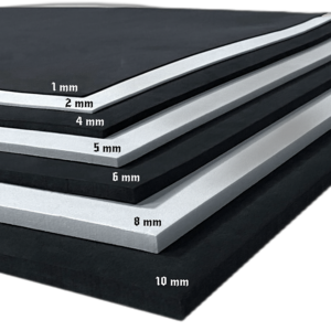 1M*2M 70~75 degrees hardness Black EVA foam sheets high density EVA foam sheet 2MM or 4MM or 6MM