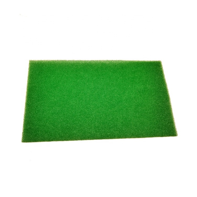 Water absorbent polyurethane foam carbon open cell filter sponge sheet