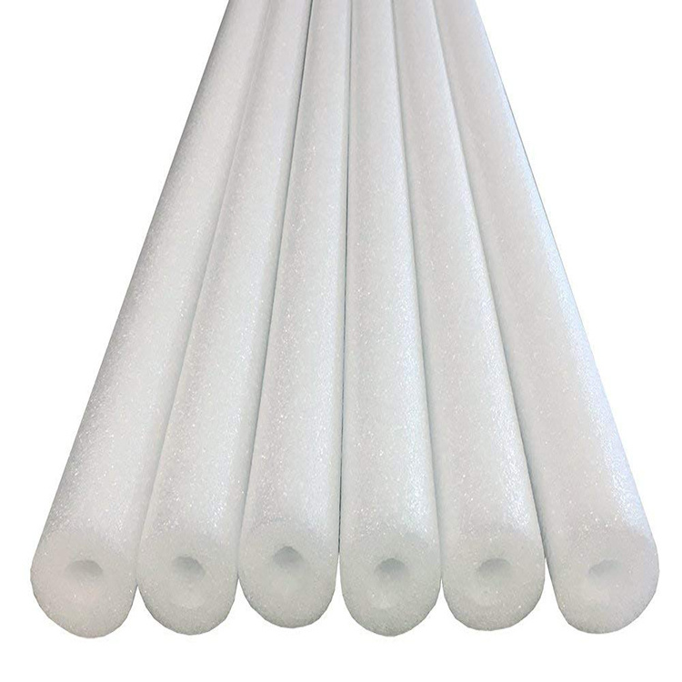 Hot selling rubber hollow solid round foam tube epe foam solid rod epe foam roller for transportation protection