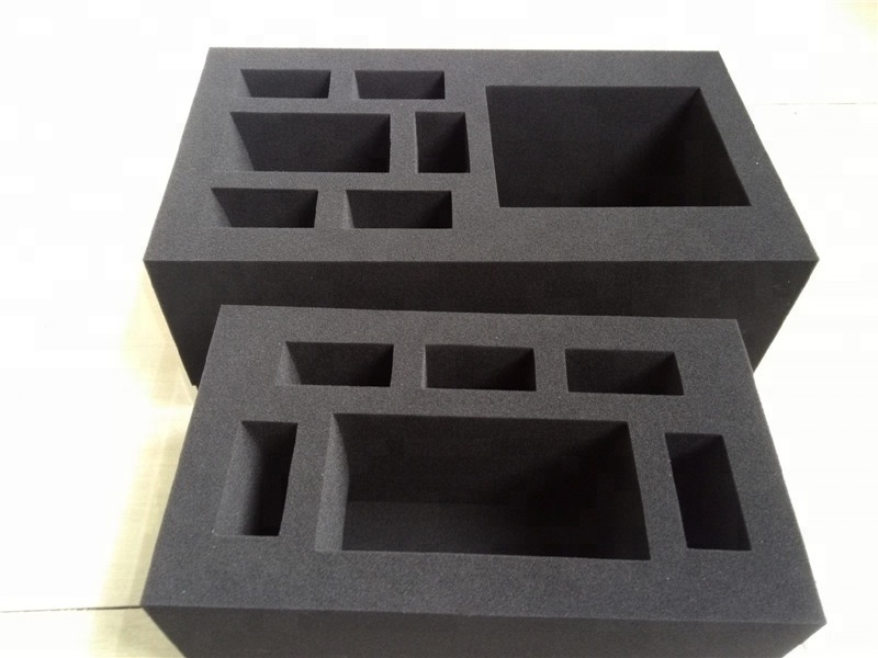 Custom Die Cut Foam Insert Soft Polyurethane Sponge Box Insert For Protective Packaging