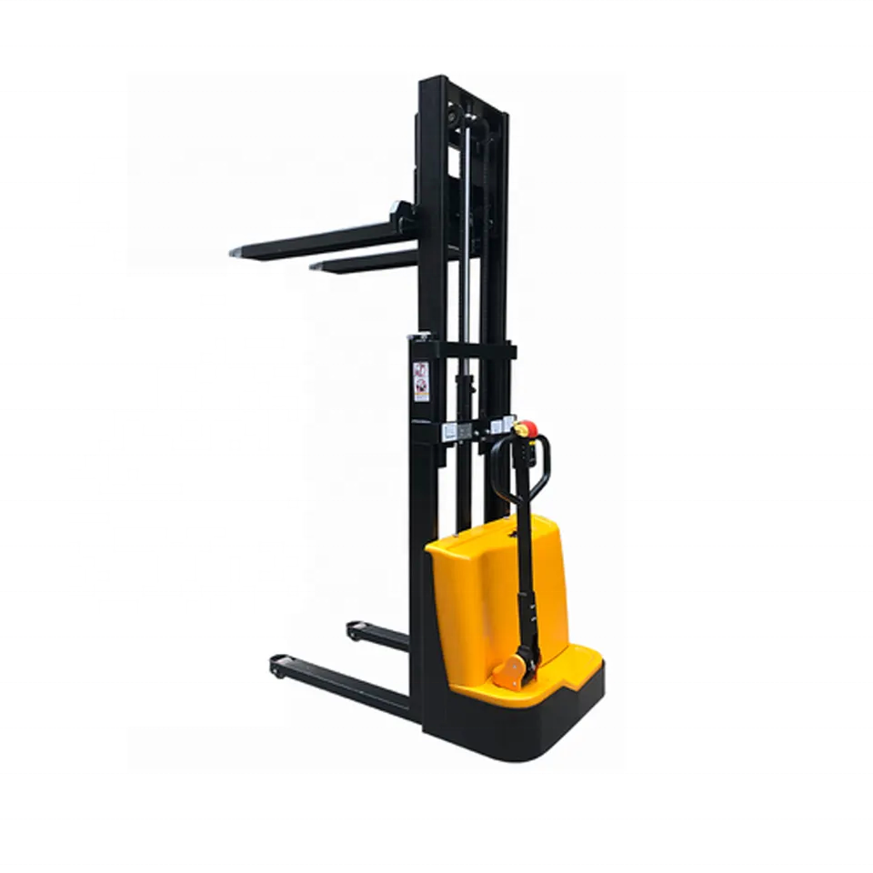 Portable Electric Forklift 1.5 Ton Hand mini electric lifter stacker forklift